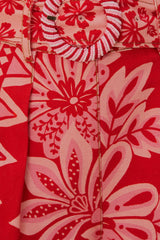Flora Tapestry Red Shorts | FARM Rio US