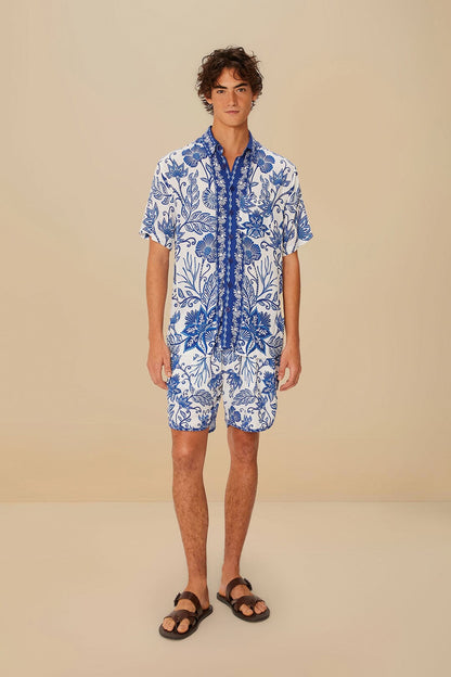 Multicolor Summer Picnic LENZING™ Shorts | FARM Rio On Sale