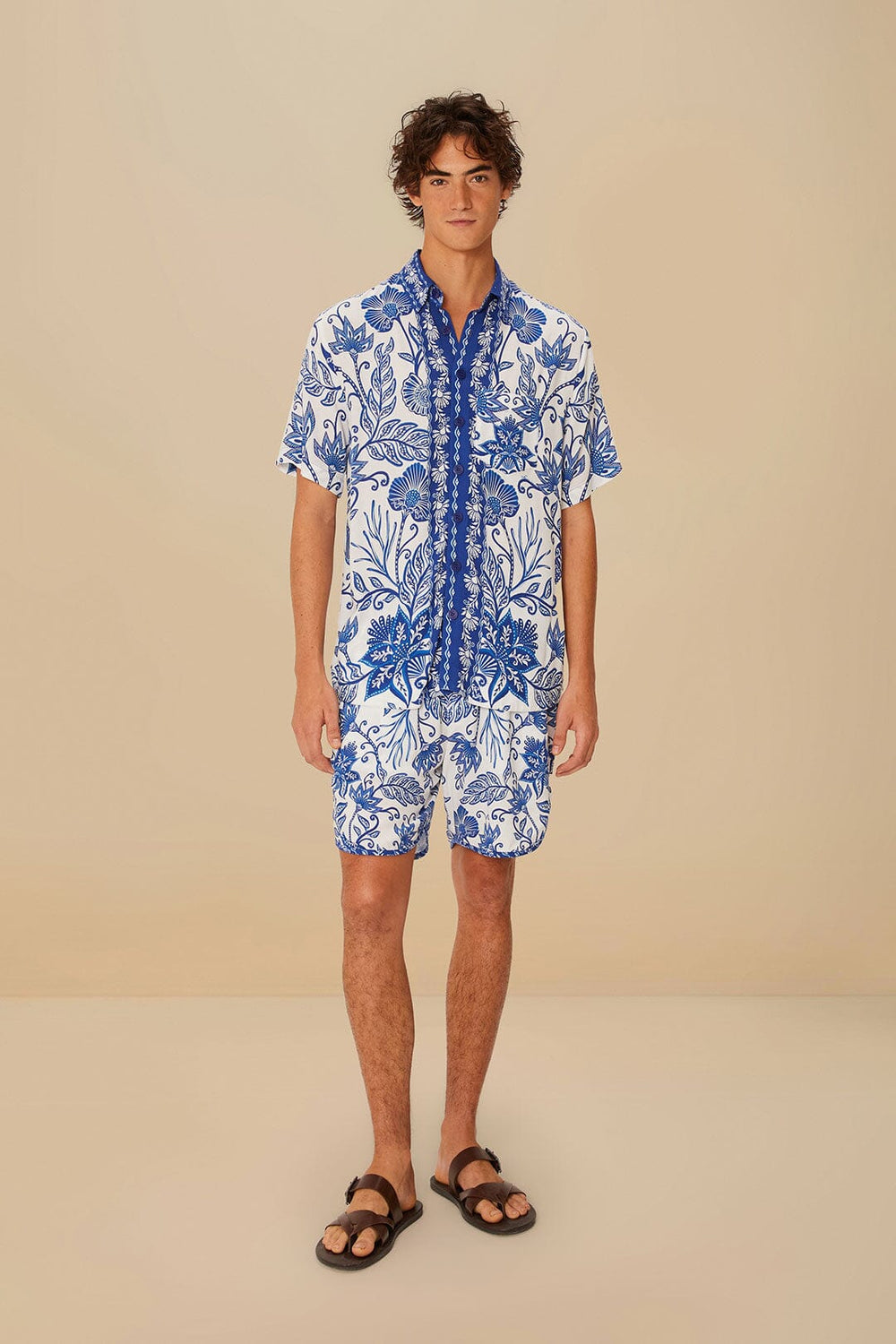 Multicolor Summer Picnic LENZING™ Shorts | FARM Rio On Sale