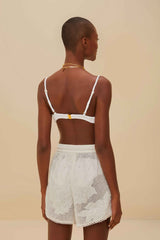 White Flower Shorts | FARM Rio For Sale
