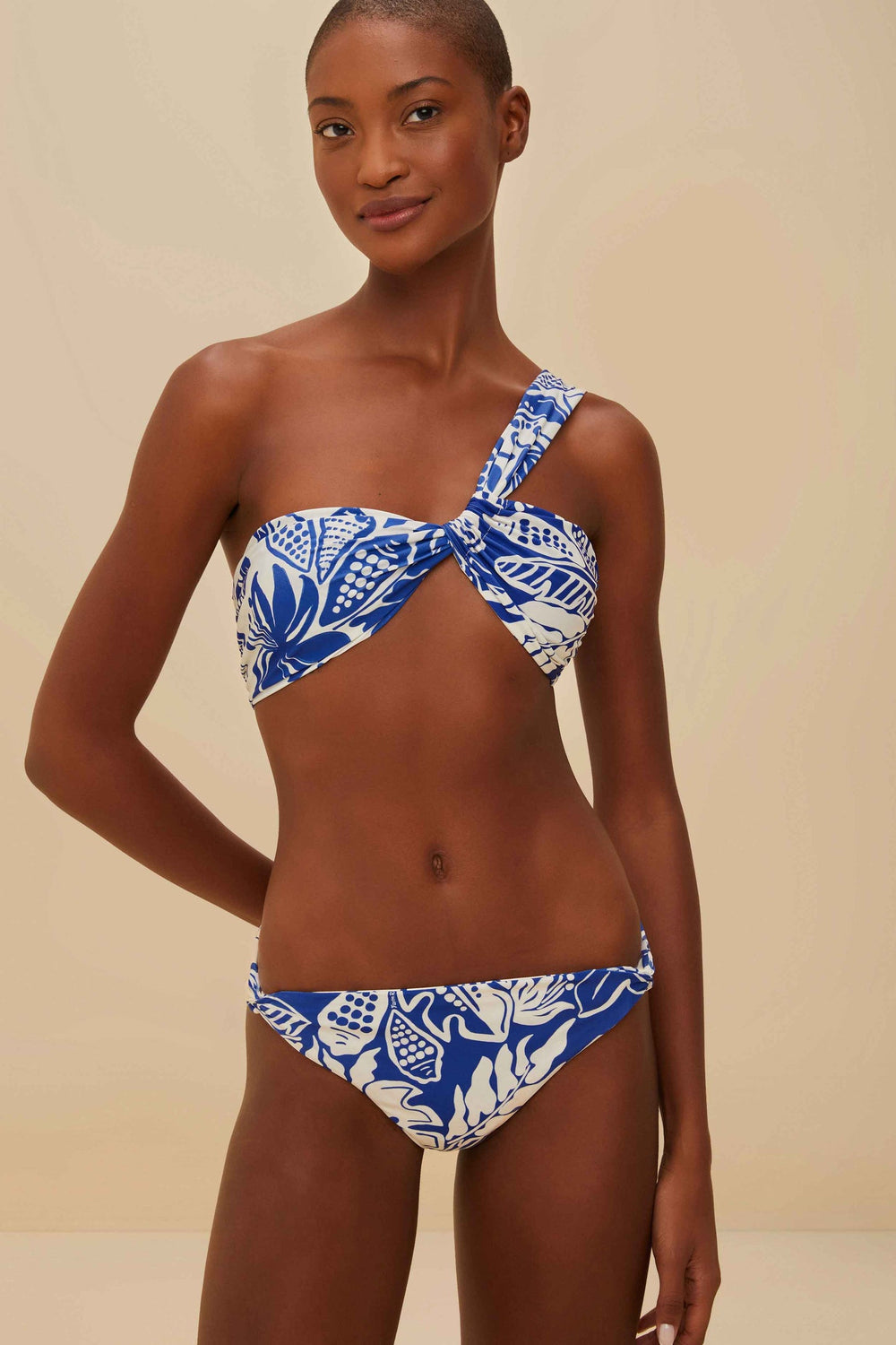 Off-White River Nature Full Bikini Bottom | FARM Rio Near Me