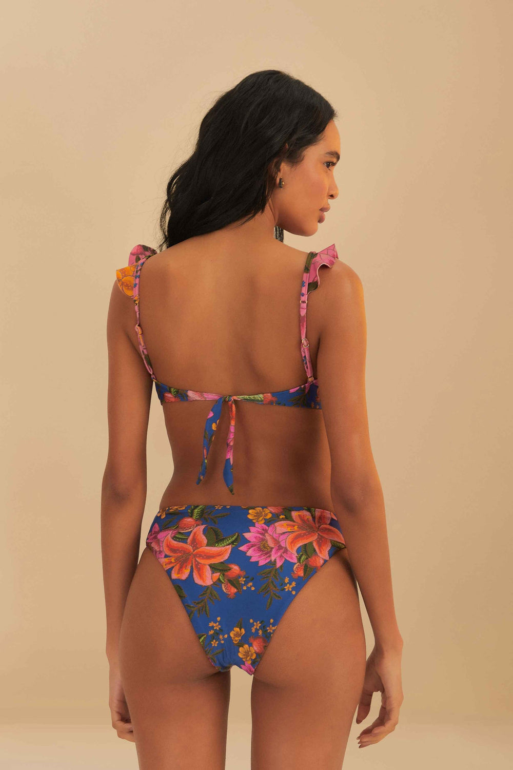 Multicolor Summer Fruit Underwire Bikini Top | FARM Rio US