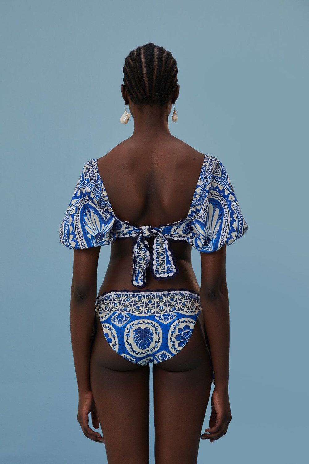 Tile Dream Bikini Bottom | FARM Rio Outlet