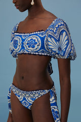 Tile Dream Bikini Bottom | FARM Rio Outlet